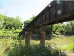 Seville Il. Keokuk Junction Railway main line trestle over Spoon River
